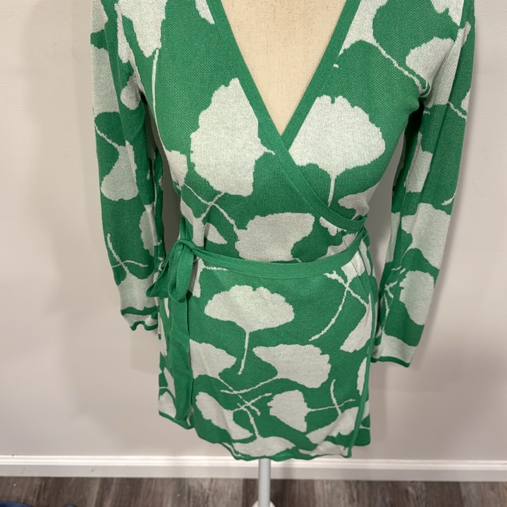 Dvf Net Wrap Dress - image 7